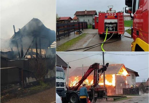 Patkovača: Požar kod Bijeljine, intervenisalo 10 vatrogasaca (Foto)