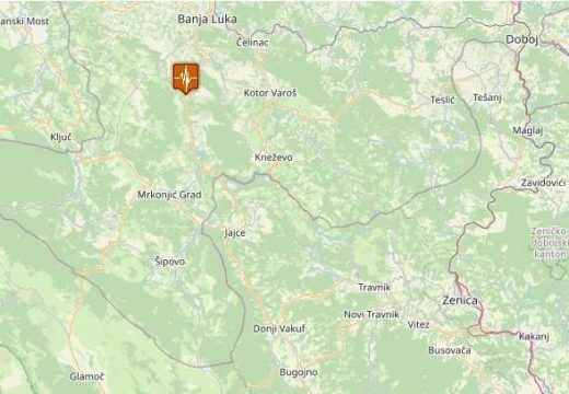 RS: Zemljotres kod Banjaluke