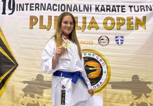 Bijeljina: Vanja Stojanović osvojila zlato u Pljevljima