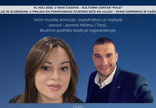 RS: Humanitarni koncert za Tanju i Milana