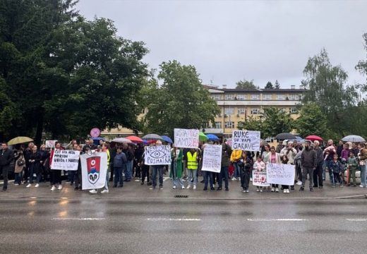 RS: Prijedorčani ponovo na ulicima izrazili svoje nezadovoljstvo