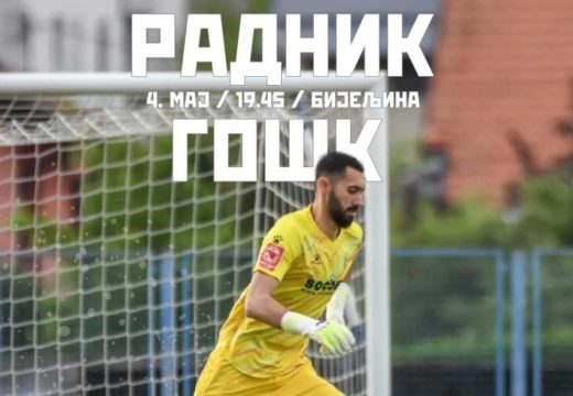 Fudbal: Radnik u nedjelju protiv Goška!
