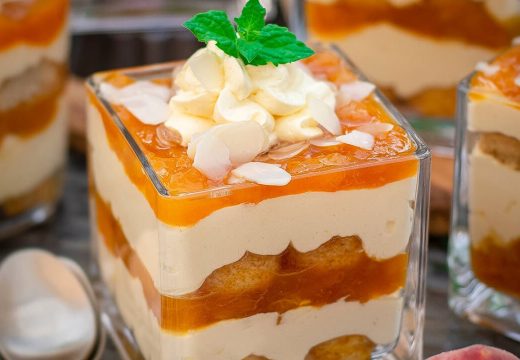 Recepti: Vanilija breskva desert