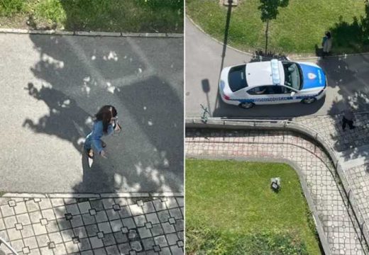 Drama u Banjaluci: Žena napadala radnike Centra za socijalni rad i ometala saobraćaj