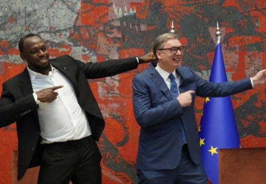 Vučić dočekao Juseina Bolta u Palati Srbija: Najbrži čovjek svijeta postao ambasador Ekspa