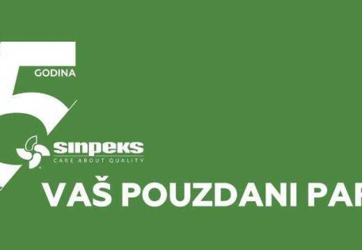 Rođendanski pokloni iz Sinpeksa: Popusti od 5% do 35% povodom 35 godina uspješnog poslovanja