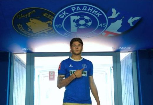 Bijeljina: Andrija Marković je novi fudbaler FK Radnik