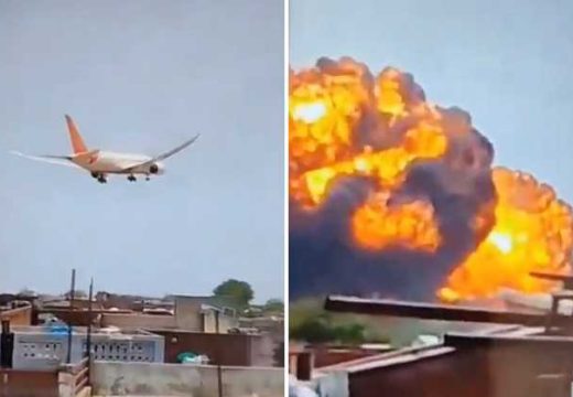 Svijet: Snimljen trenutak pada aviona u Indiji (Video)