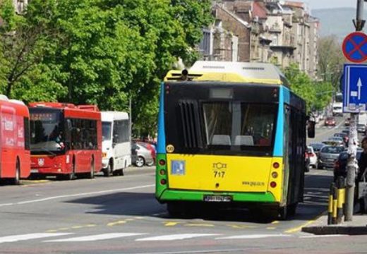 Zbog najave blokada: Obustavljen gradski prevoz u Beogradu (Foto)