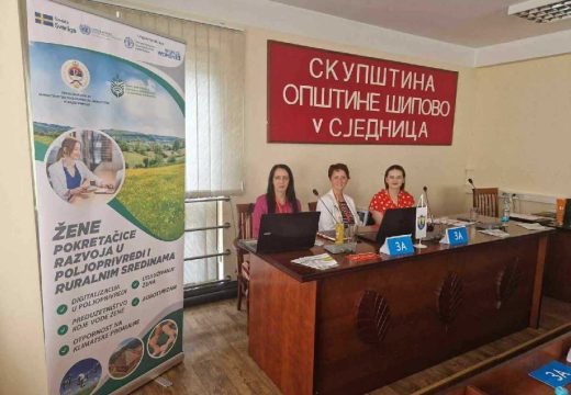 Šipovo: Predstavnice Ministarstva poljoprivrede održale info sesiju o uslovima i načinu ostvarivanja bespovratnih sredstava