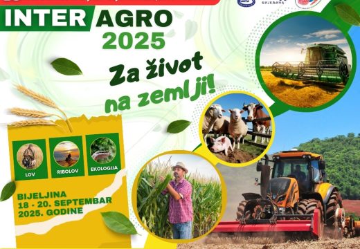 Srbija zemlja partner: INTERAGRO 2025 od 18. do 20. septembra u Bijeljini