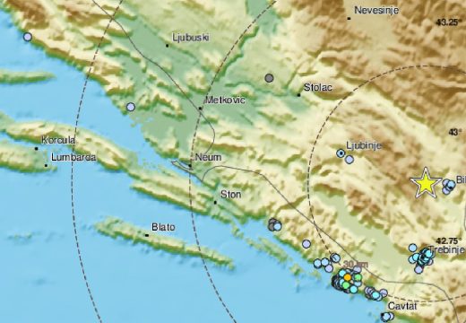 “Baš jak, dugo je treslo”: Jak zemljotres kod Trebinja