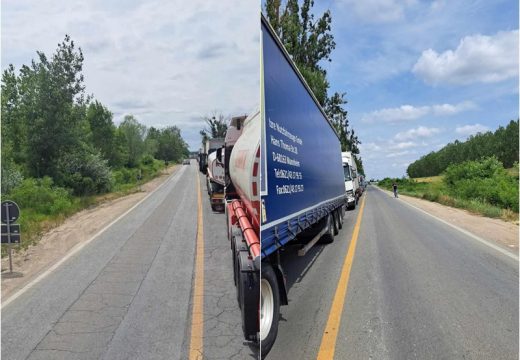 Kolaps na Sremskoj Rači, vozač kamiona tvrdi: Za šest sati sam se pomjerio 200 metara