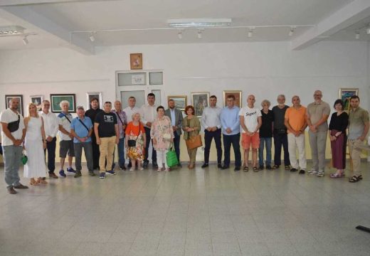 Lopare: Otvoren 18. Likovni sabor “Miladin Lukić –  Majevica 2025” (Foto)