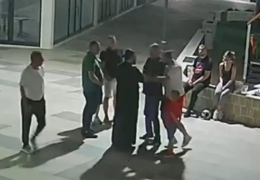 Video: Sveštenik napadnut u Trebinju, objavljen snimak napada