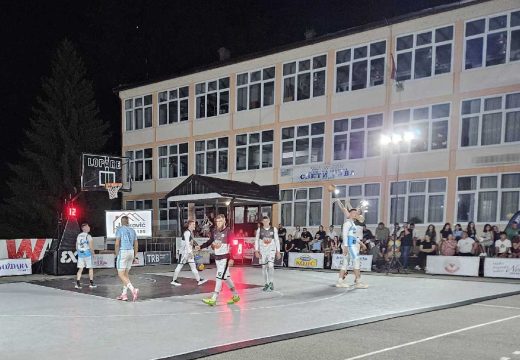 Lopare: Milanko Tošić otvorio turnir u basketu, TRB glavni sponzor