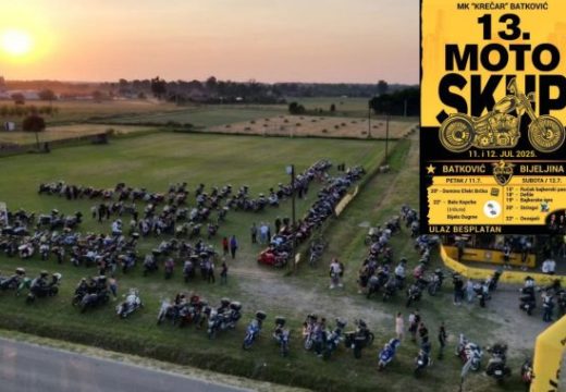 Batković spreman za 13. Moto skup: Rok muzika, bajkerski pasulj i defile kroz Bijeljinu!