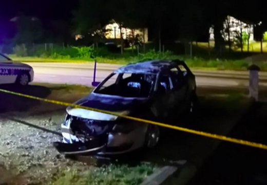 Oglasili se iz policije o požaru na vozilu narodnog poslanika Amira Hurtića