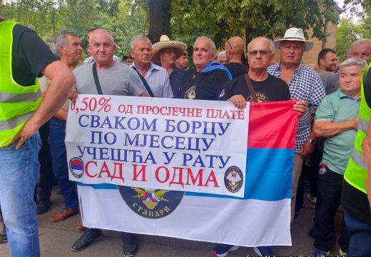 RS: Borci u Republici Srpskoj žele veći dodatak, ali se nisu prebrojali