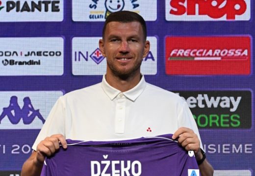 Fudbal: Edin Džeko zvanično predstavljen u Fiorentini