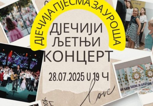 “Dječija pjesma za Uroša“: Humanitarni ljetnji koncert u Bijeljini