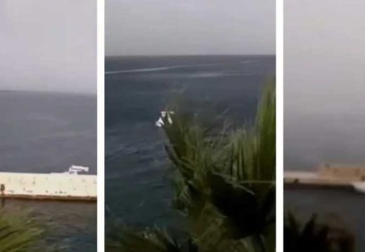 Video: Detalj sa snimka oluje u Hrvatskoj ”frapirao” region