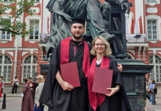 Ponos Semberije: David Simeunović iz Bijeljine diplomirao biologiju u Rusiji najvišom ocjenom