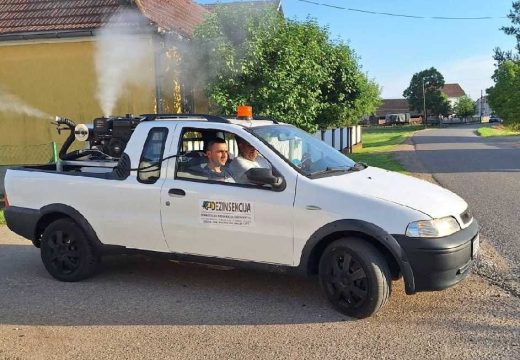 Drugi krug zaprašivanja komaraca: Sutra tretiranje u Crnjelovu