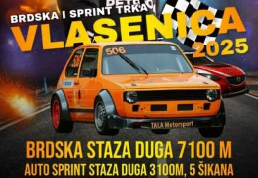 Brdska auto-trka u Vlasenici okuplja 50 vozača iz regiona