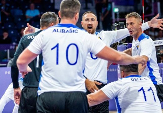 Izborili finale EP: Sjedeći odbojkaši BiH pobijedili Srbiju