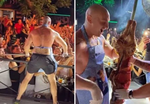 Pobrao žestoke kritike: Na bini trgao jagnje zubima i bacao po publici (Video)