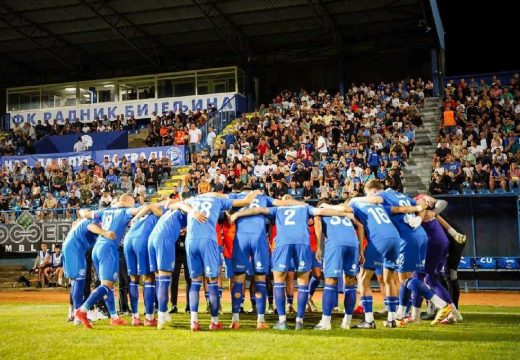 Bijeljina: Radnik večeras hrabro na šampiona