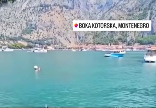 Urnebesan prizor iz Boke Kotorske: “Morsko” prase na ražnju (Video)