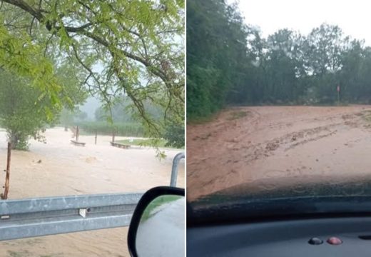 Nevrijeme u Istri: Stigla promjena vremena u Hrvatsku (Video)