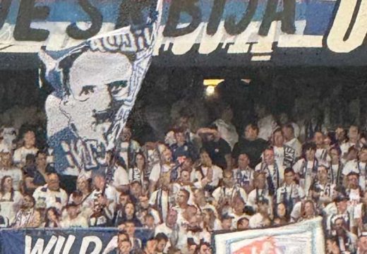 Fudbal: Poljaci transparentom oduševili Srbe, Zvezda se zahvalila (Foto)