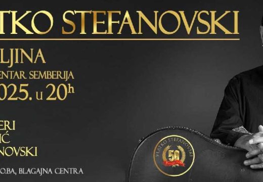 50 godina na sceni: Vlatko Stefanovski počinje turneju u Bijeljini