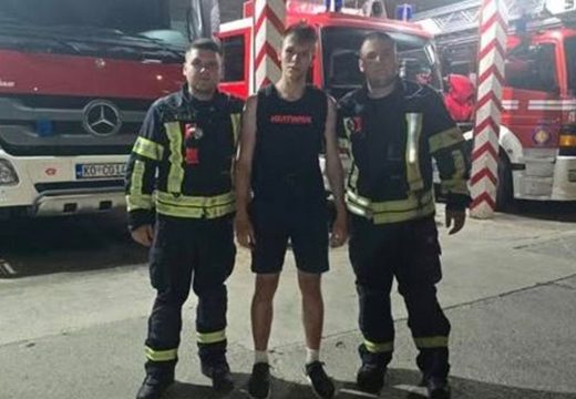 Vatrogasci u Crnoj Gori mislili da je šala: Spasili mladića koji se izgubio 20 metara od magistrale