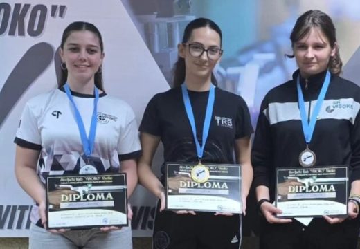 Turnir „Visoko 2025“: Sofiji Rakić iz Bijeljine prvo mjesto