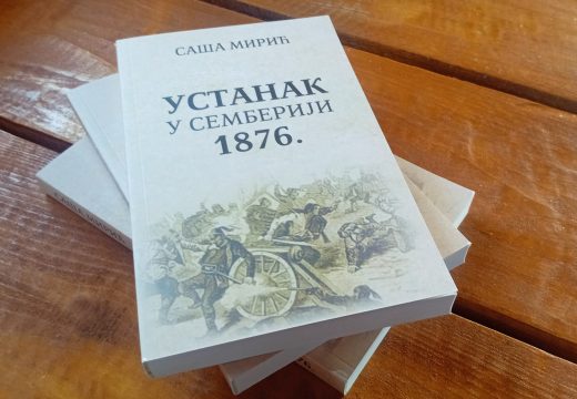 Nova knjiga Saše Mirića: Ustanak u Semberiji 1876.