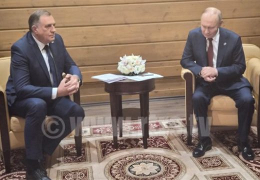 Rusija: U Sočiju počeo sastanak Dodika i Putina