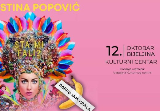 Bijeljina: Hristina Popović u Centru za kulturu “Semberija”