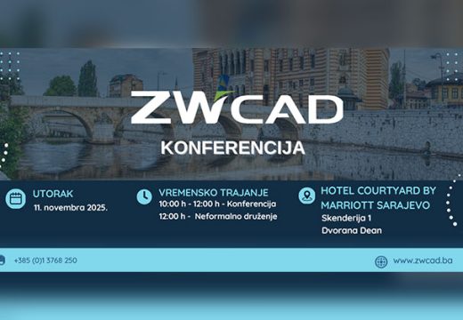 ZWCAD konferencija u Sarajevu: Prijave u toku
