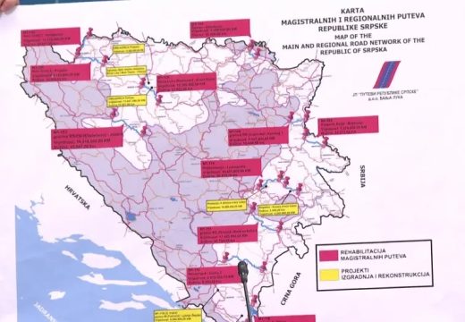 Srpska od proljeća veliko gradilište: Za razvoj putne infrastrukture 81,7 miliona evra