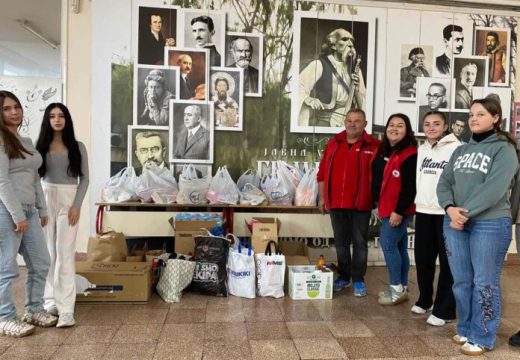 Crveni krst Bijeljina: Humanost na djelu – Gimnazijalci ponovo pokazali veliko srce
