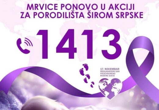 „Mrvice ponovo u akciji“: Humanitarna kampanja za porodilišta širom Republike Srpske