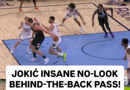 Košarka: Jokić novom magijom ostavio NBA u šoku (Video)