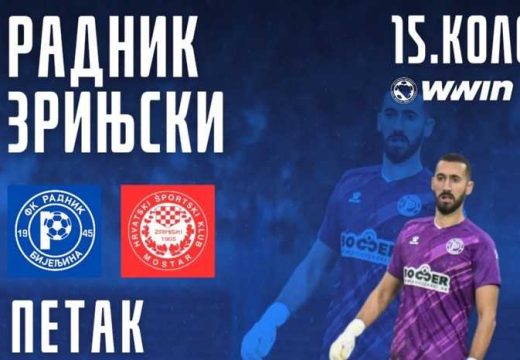 Bijeljina: Radnik u petak dočekuje Zrinjski!