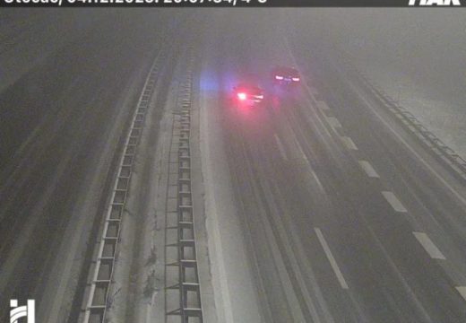 Region: Zabrane na pojedinim dionicama zbog jakog vjetra i snijega