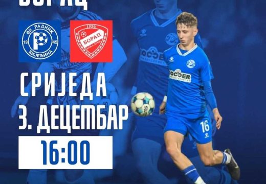 Fudbal: Radnik u srijedu dočekuje Borac!