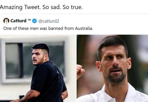 “Tweet” postao viralan: “Jedan od njih je protjeran iz Australije!” (Foto)